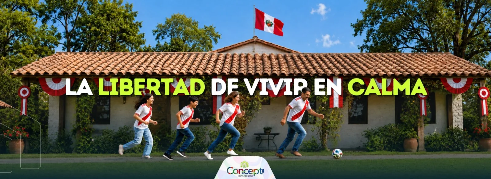 Campaña de Concept sobre la libertad de vivir en calma